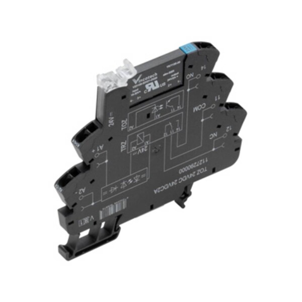 Elektronický přepínací kontakt MICROOPTO Weidmüller MOS 24VDC/5-48VDC 0,5A, Vstupní signál 5 - 48 V/DC / 500 mA mA, 1 ks