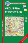 KČT 86 Okolí Brna, Moravský kras 1:50 000/turistická mapa