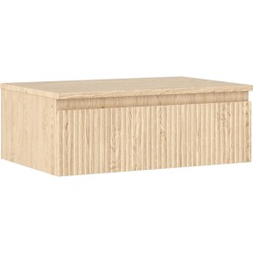 MEXEN/S - Rivel koupelnová skříňka pod umyvadlo 70 cm s deskou, 1 šuplík, reliéf , dub 91A20-07023-1-BFC81