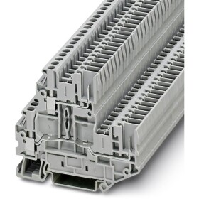 Phoenix Contact 3060351 dvojitá svorka 5.2 mm šroubovací šedá 50 ks