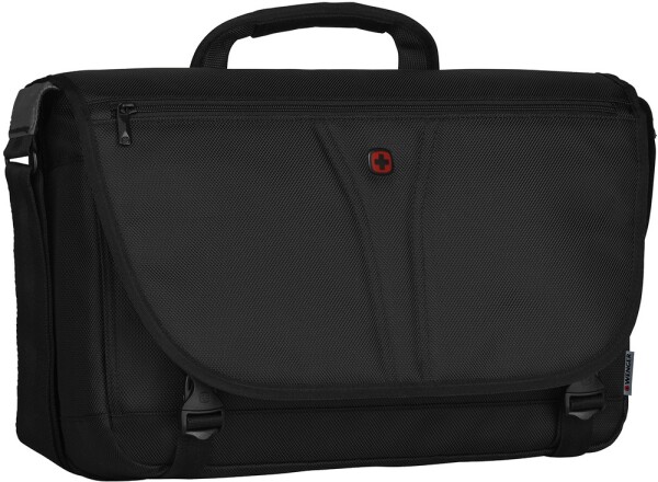 WENGER BC Fly 16 / Brašna na notebook / Rozměry 26 x 46 x 14 cm / 13 L / polyester / 0.74 kg / černá (606463)