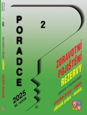 Poradce 2/2025 Zákon pojistném na veřejné zdravotní pojištění komentářem