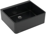 Keramický dřez Villeroy & Boch Farmhouse 60 X, 636001R7, Pure Black 636001R7