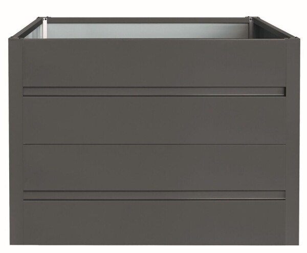 ROJA vyvýšený záhon plechový PREMIUM 90x90x76cm