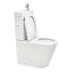 WC kombi komplet s umývátkem včetně ventilu SAT Brevis vario odpad SATBRE34 SATBRE34