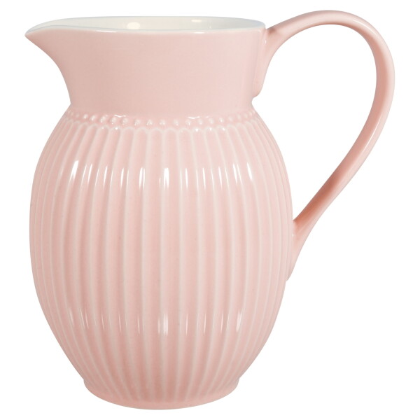 GREEN GATE Džbán Alice Pale Pink 1,5 l, růžová barva, porcelán