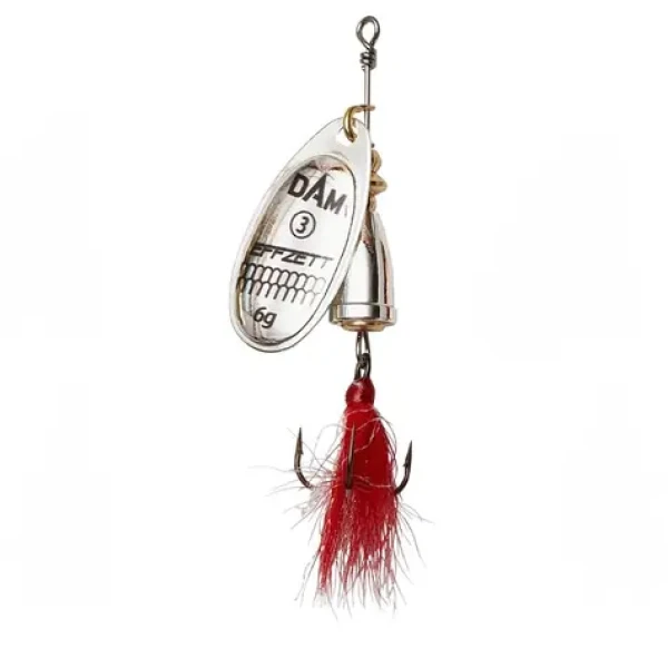 Effzett Třpytka Executor Dressed Spinner 4g Velikost 2 Silver (60498)