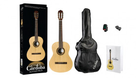 Cordoba CP100 Guitar Pack - Natural