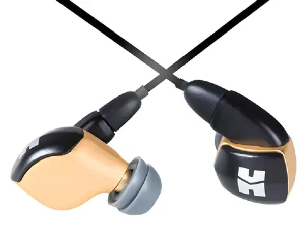 HiFiMAN RE2000 Pro Gold / Sluchátka do uší / drátová / vyměnitelný MMCX kabel / ANC (RE2000 Gold Pro Vers)