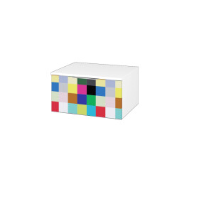 Dřevojas - Nízká skříňka DOS SNZ1 60 - N01 Bílá lesk / Úchytka T05 / IND Individual 281212F