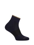 Pánské merino ponožky ICEBREAKER Mens Multisport Light Mini, Midnight Navy/Cumin/Black velikost: 44,5-46,5 (L)