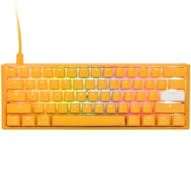 Ducky One 3 Yellow Mini Cherry MX-Black žlutá / herní klávesnice / podsvícená / mechanická / drátová USB-C / US (DKON2161ST-AUSPDYDYYYC1)