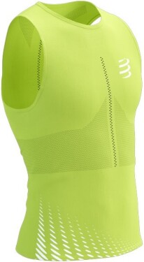 Běžecké tílko Compressport Pro Racing Singlet EVENING PRIMROSE/WHITE Velikost textilu: (obvod hrudníku