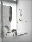 Laufen - Kartell Sprchový set Disc s baterií pod omítku, chrom H3313390041411