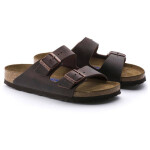 Dámské tenké žabky Birkenstock Arizona Soft Footbed Oiled Leather Habana (0452763) 36