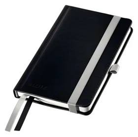 Leitz STYLE A6 saténově černá / Zápisník / čtverečkovaný / tvrdé desky / 80 listů (44910094)