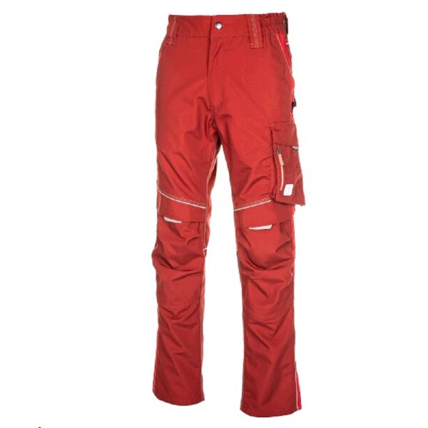 Ardon Montérkové kalhoty URBAN H6490 pánské do pasu jasně červené 46 jasně červené