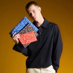 Taštičky na zip 3 ks LOQI LOVE LIFE