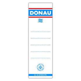 DONAU štítky, samolepicí, bílé
