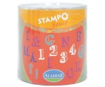 Razítka Stampo Scrap - abeceda a číslice 54 ks