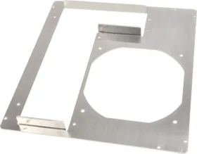 DimasTech PCI Backpanel Mini-ITX / Krycí panel slotů / 2 sloty / Hliník (S0026RW)