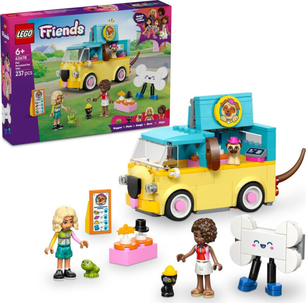 LEGO® Friends 42678 Dodávka s doplňky pro mazlíčky - LEGO® Friends
