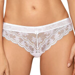 Dámská tanga Lagerta white - ROZA bílá L