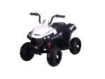 Mamido Dětská elektrická čtyřkolka S601 bílá