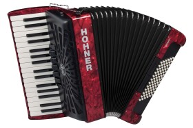 Hohner Bravo III 72 red (SilentKey)