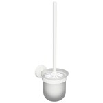 HOPA - WC štetka, miska sklo, 95×360×140 mm - Barva - Bílá KDBE104113014