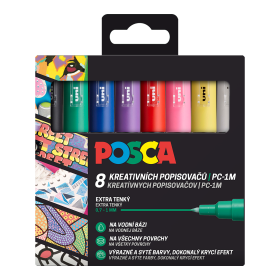 Posca PC-1M, mm, barev