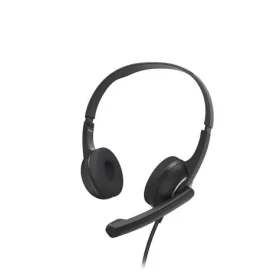 Hama PC Office Headset HS-USB250 V2 černá / sluchátka s mikrofonem (139934)