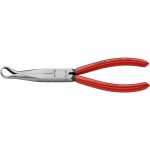 KNIPEX - kleště půlkulaté, zahnuté, s křížovým ozubením - 200mm, vysoká pevnost čelistí (3821200)