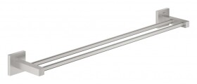 GROHE - QuickFix Start Cube Dvojitý držák na ručníky, supersteel 41104DC0