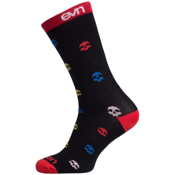 Ponožky Eleven Suuri+ Skull Black Velikost: S (36-38)