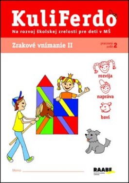 KuliFerdo Zrakové vnímanie II pracovný zošit