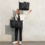 Nákupní taška přes rameno Reisenthel Extralite Shopper L Mesh black