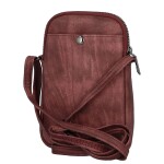 Menší dámská crossbody kapsa Lóra, růžová