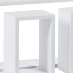 Polička, mdf, bílá, P-009 WT2