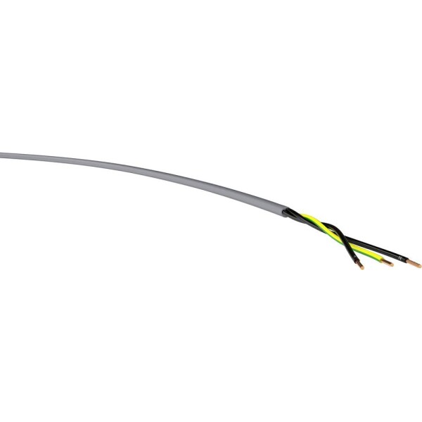 VER YSLY-JZ 3x 1,5 Ri. 50 energetický kabel YSLY-JZ 3 x 1.50 mm² šedá 50 m