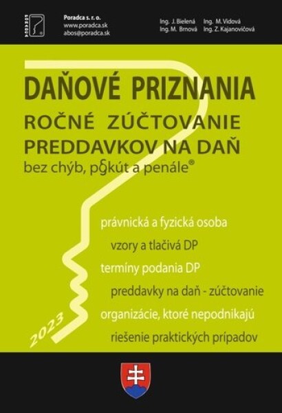 Daňové priznania FO PO za rok 2023