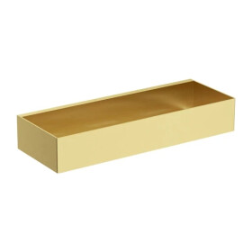 OMNIRES - UNI sprchový košík, 30 x 5 x 11 cm, kartáčovaný mosaz UN10335BSB