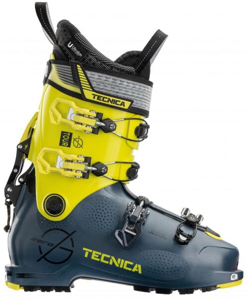 Skialpové boty Tecnica ZERO G Tour, dark avio/yellow Velikost MP (cm): 30
