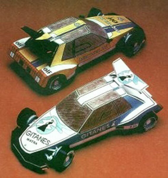 Matra P29 Sportovní prototyp 1:24/papírový model Marián Hlaváč