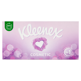 Kleenex Cosmetic papírové kapesníky 3-vrstvé 80 ks