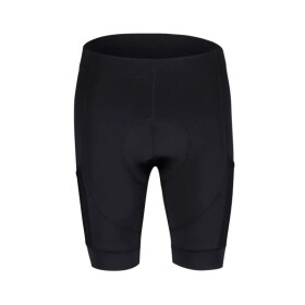 Kraťasy FORCE COMFORT 2 do pasu s vložkou, černé (Barva černá, velikost XXL)