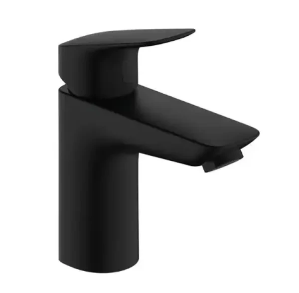 Hansgrohe - Umyvadlová baterie s výpustí Push-Open, EcoSmart, matná černá (71107670)