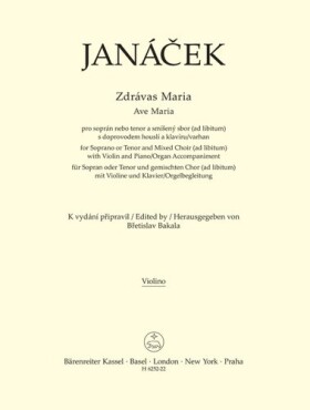 Zdrávas Maria - Leoš Janáček