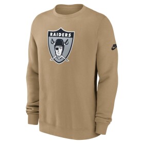 Nike Pánská mikina Las Vegas Raiders NFL Swing Pass Rewind Club Crew Velikost: S