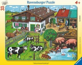 Ravensburger Rodiny zvířátek na farmě
